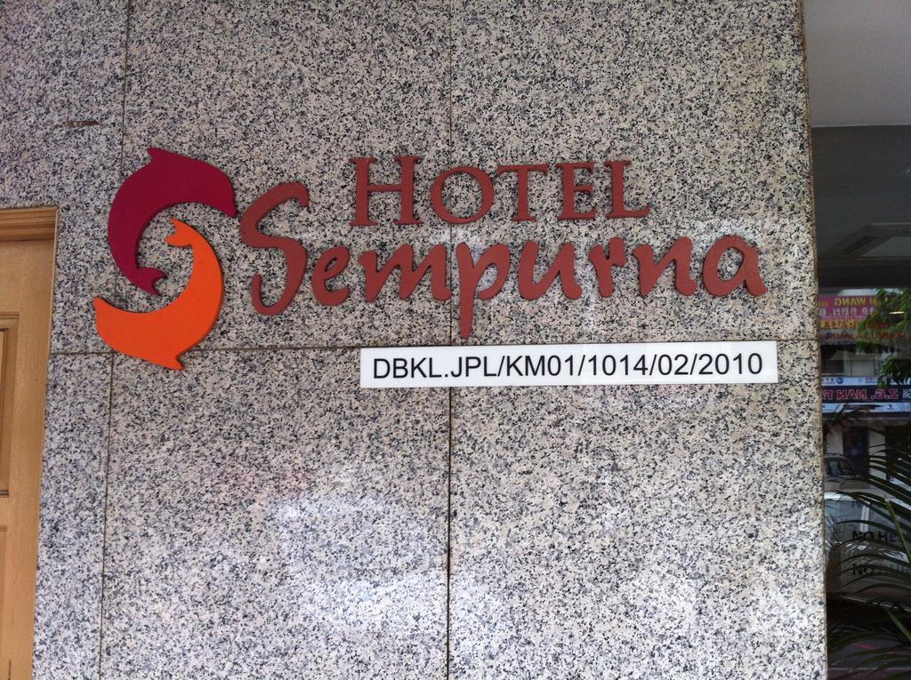 Hotel Sempurna Kuala Lumpur Exterior photo